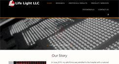 Desktop Screenshot of lifelightllc.com